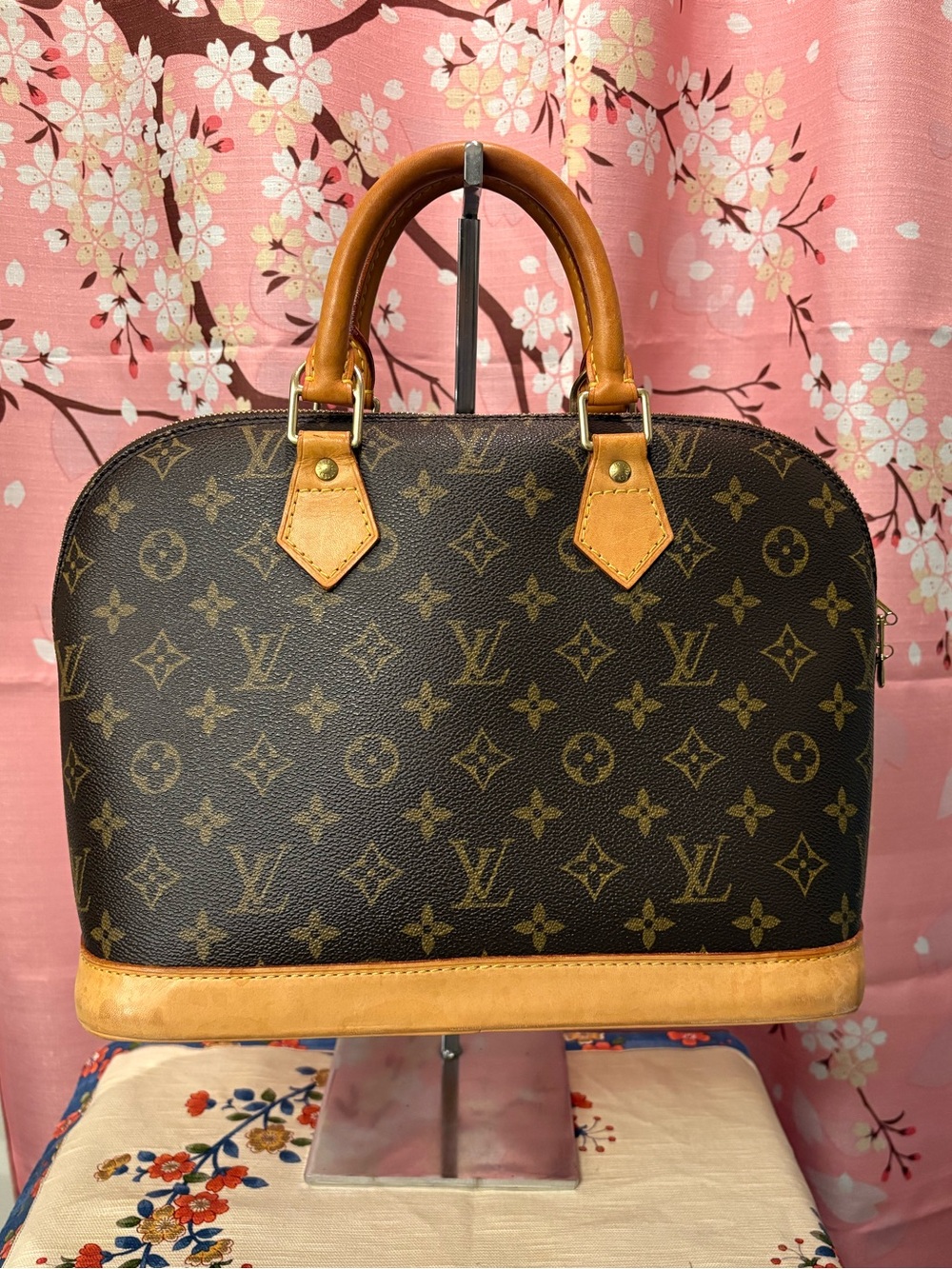 Louis Vuitton Monogram Canvas Alma PM Vintage 2003 Authentic
